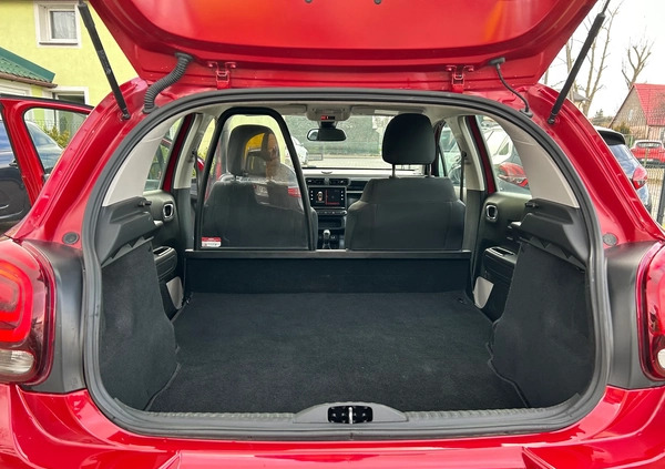 Citroen C3 cena 25999 przebieg: 138000, rok produkcji 2018 z Dukla małe 137